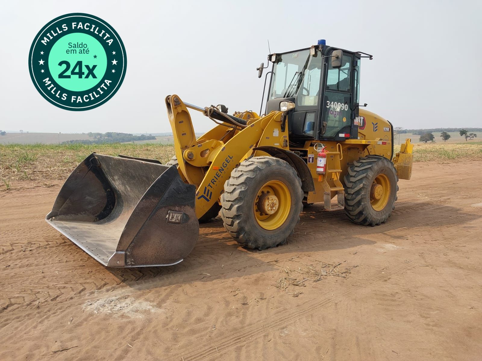 Pá Carregadeira Caterpillar 920K