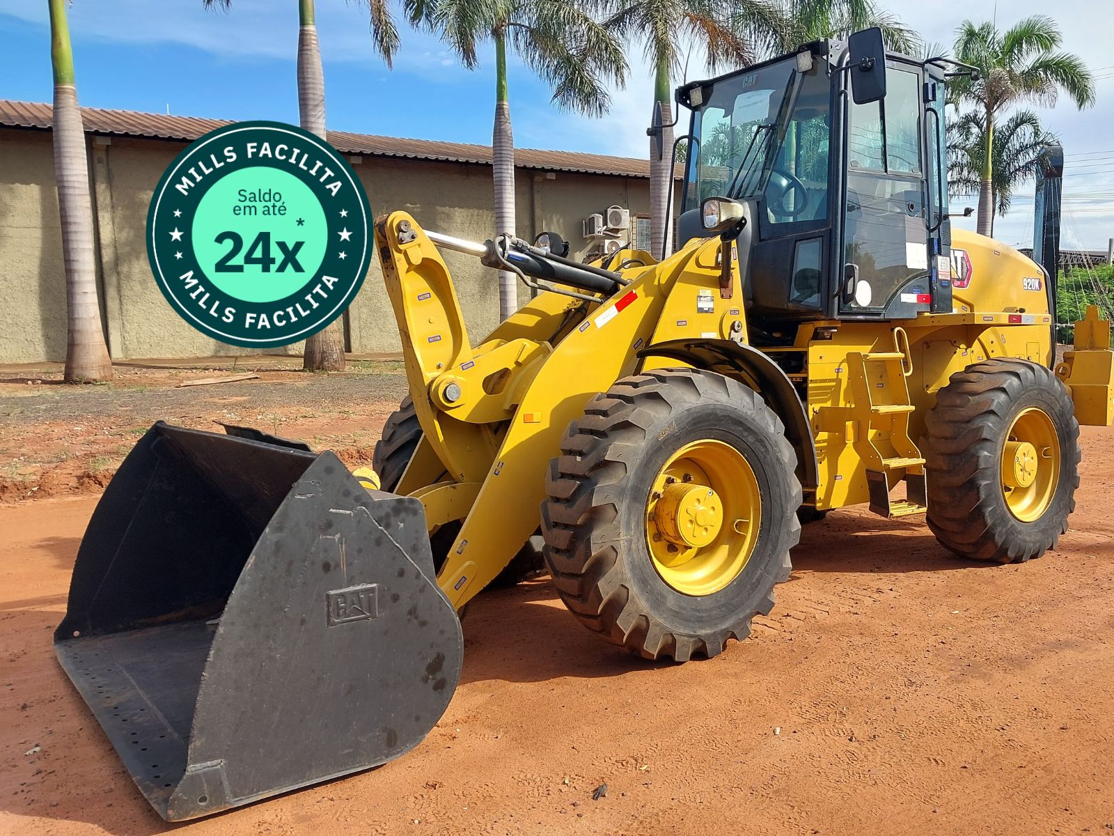 Pá Carregadeira Caterpillar 920K