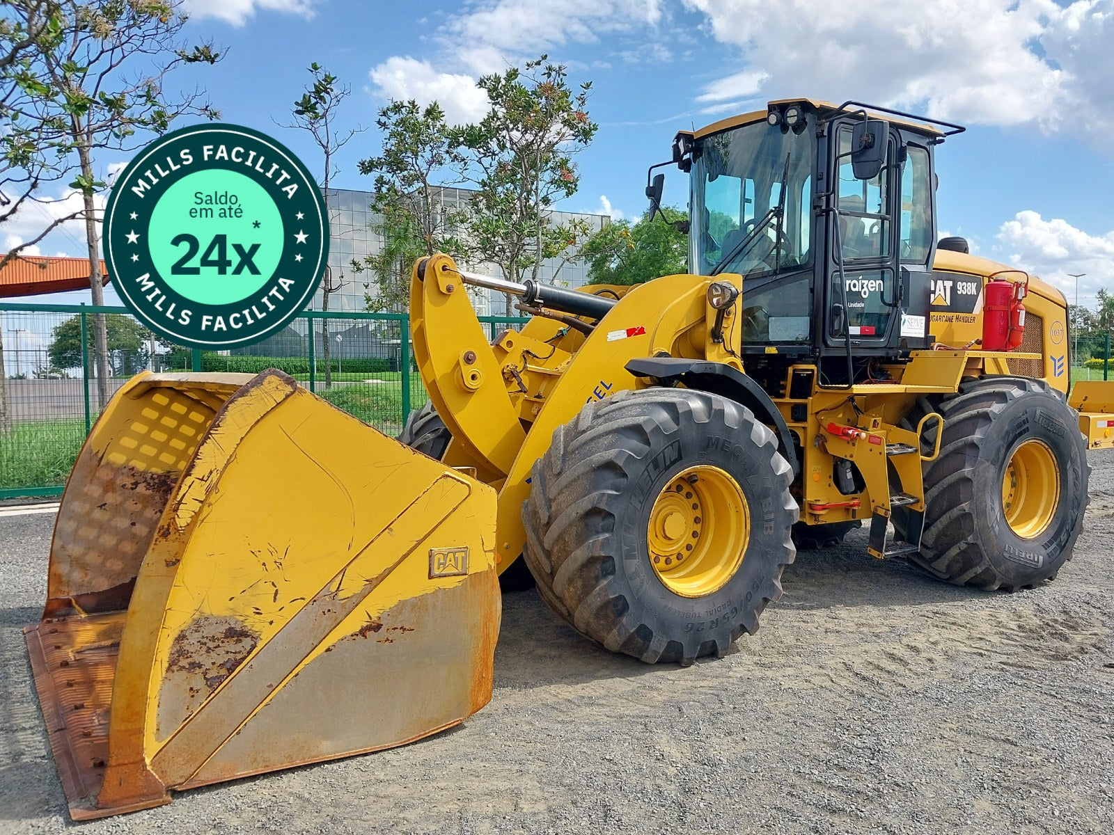 Pá Carregadeira Caterpillar 938K SugarCane