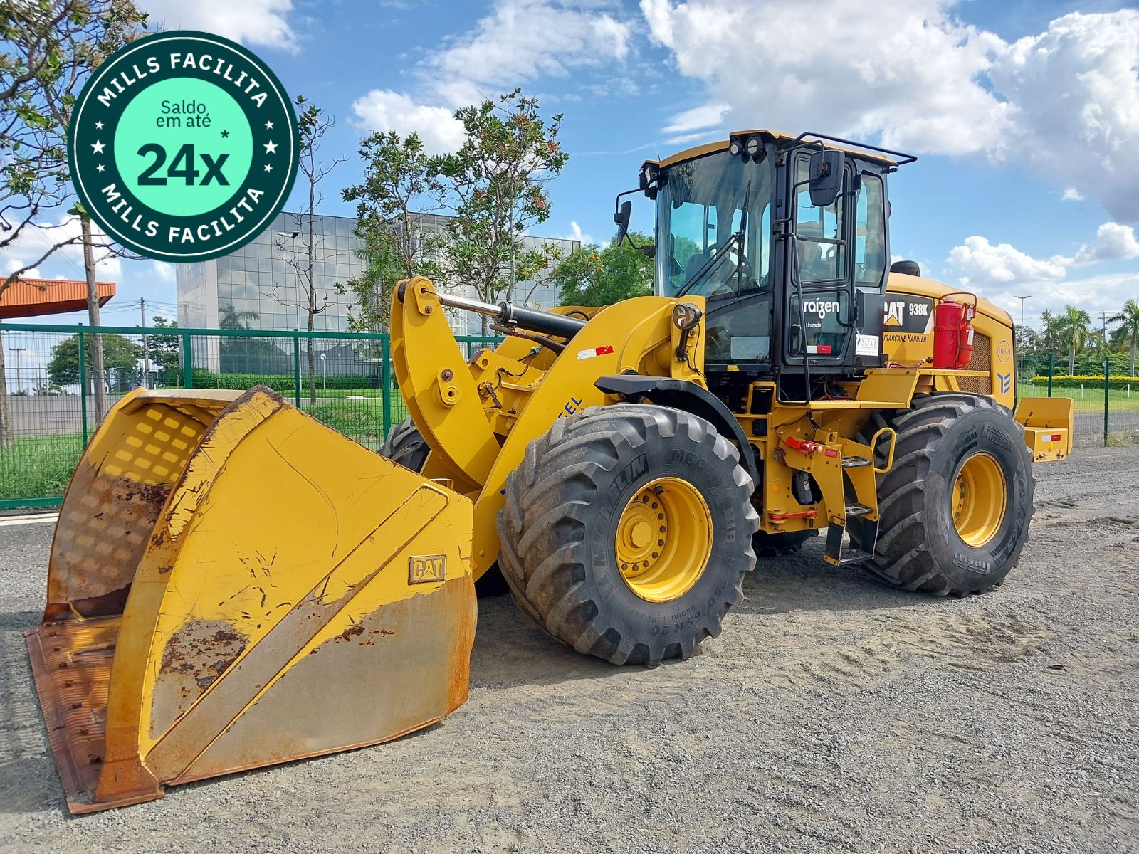 Pá Carregadeira Caterpillar 938K SugarCane