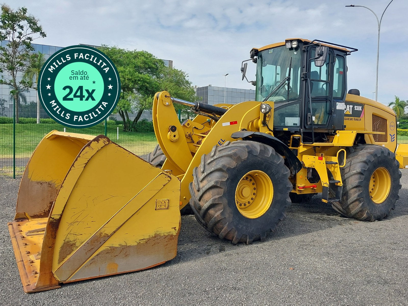 Pá Carregadeira Caterpillar 938K SugarCane