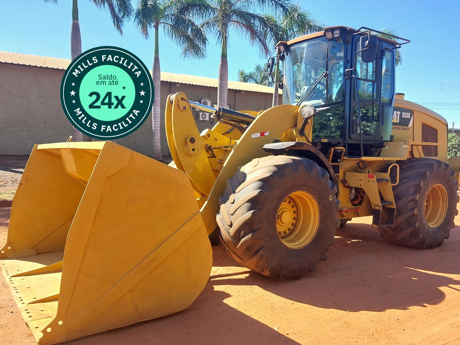 Pá Carregadeira Caterpillar 938K SugarCane