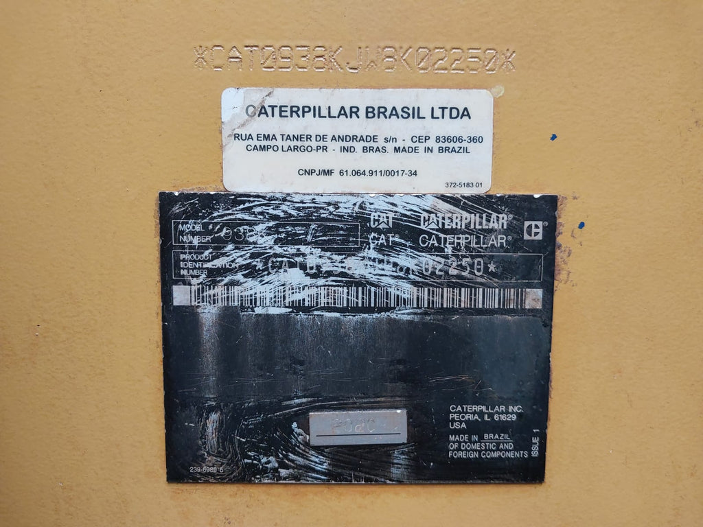Pá Carregadeira Caterpillar 938K SugarCane