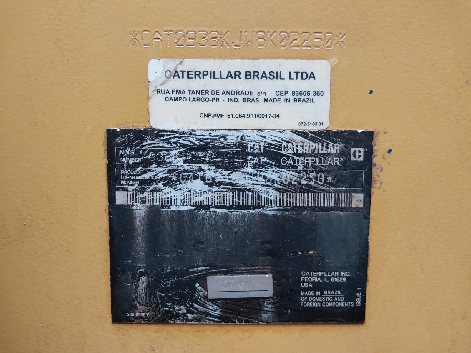 Pá Carregadeira Caterpillar 938K SugarCane