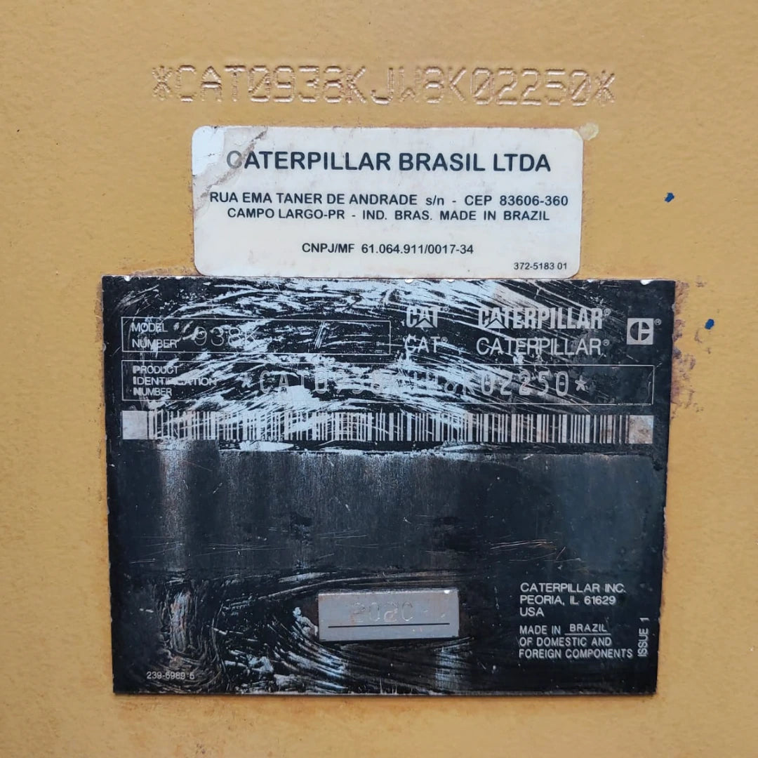 Pá Carregadeira Caterpillar 938K SugarCane