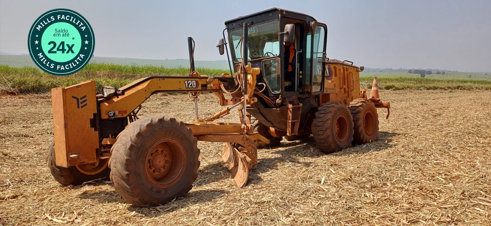 Motoniveladora Caterpillar 120