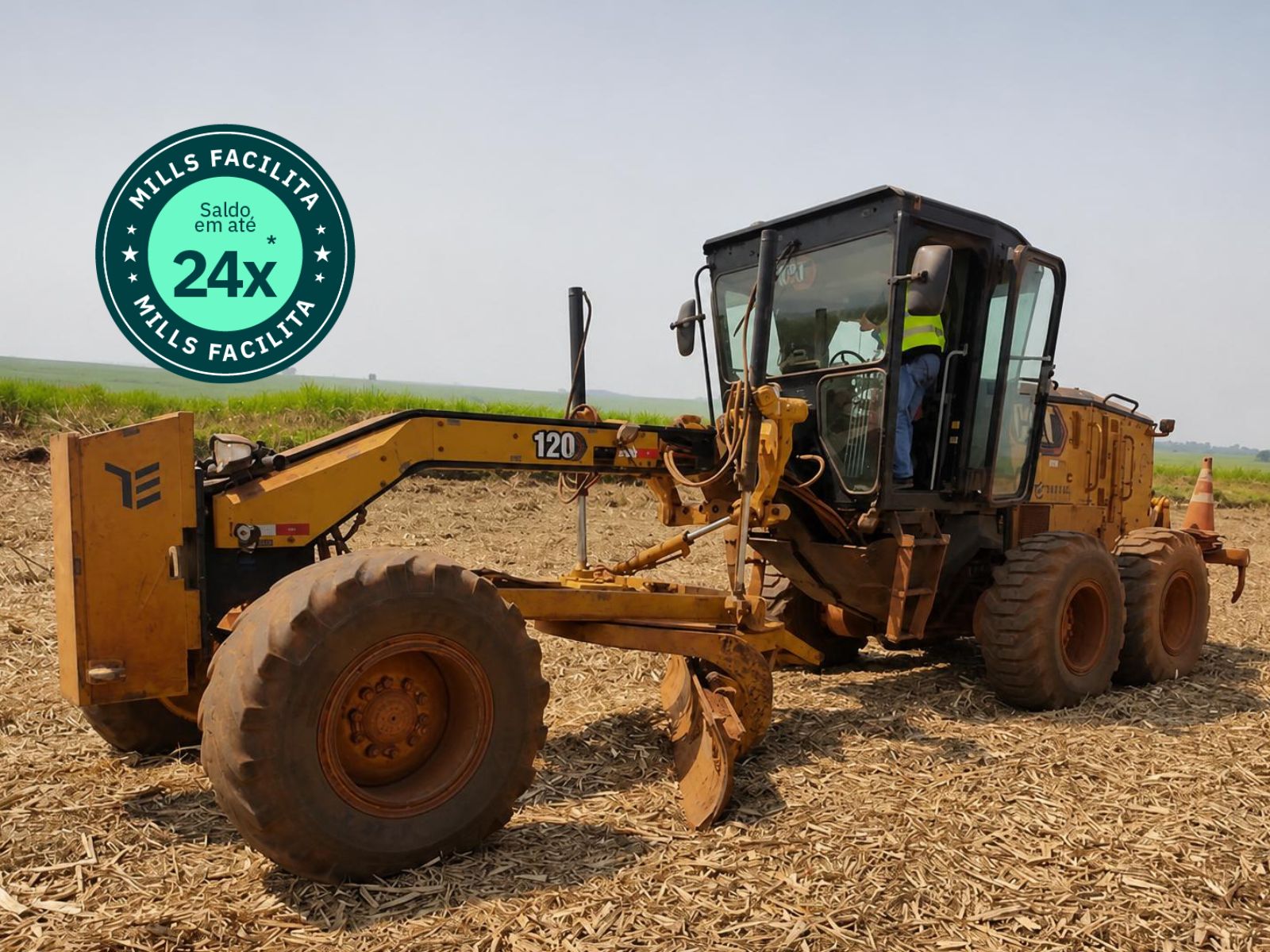 Motoniveladora Caterpillar 120