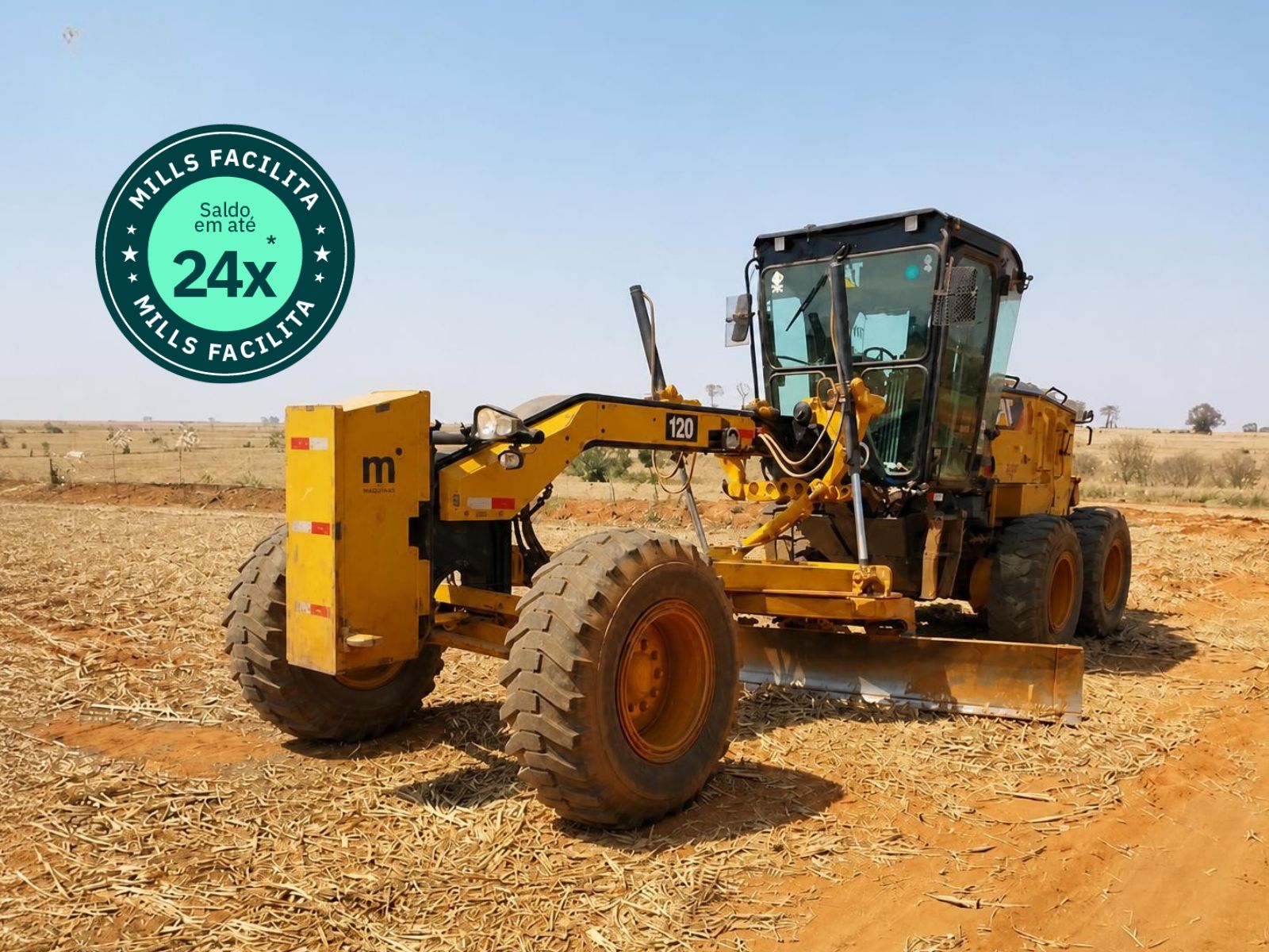 Motoniveladora Caterpillar 120
