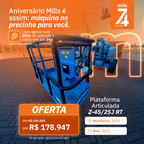 Plataforma Elevatória Articulada Diesel Z-45/25J RT