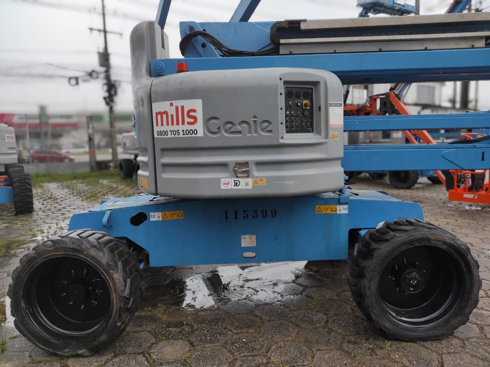Plataforma Elevatória Articulada Diesel Z-60/34