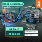 Plataforma Elevatória Articulada Diesel Z-60/34