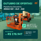 Plataforma Elevatória Articulada Diesel 450AJ-SII
