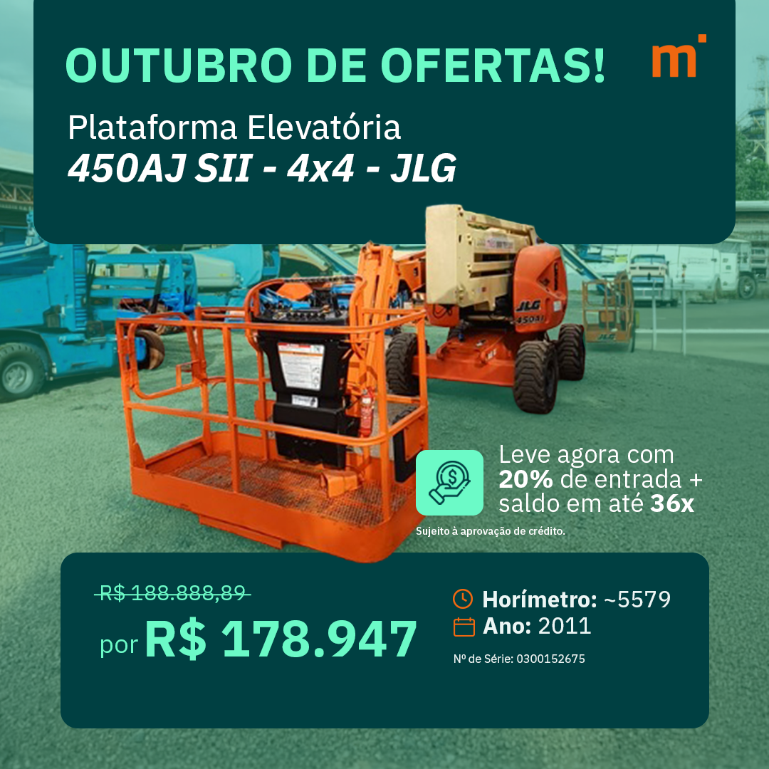 Plataforma Elevatória Articulada Diesel 450AJ-SII
