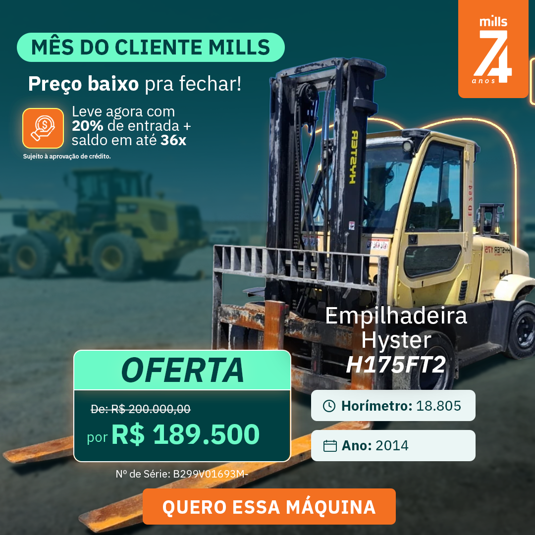 Empilhadeira Hyster H175FT2
