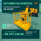 Plataforma Elevatória Articulada Diesel HA 18 SPX