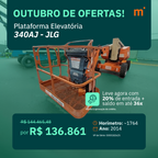Plataforma Elevatória Articulada Diesel 340AJ