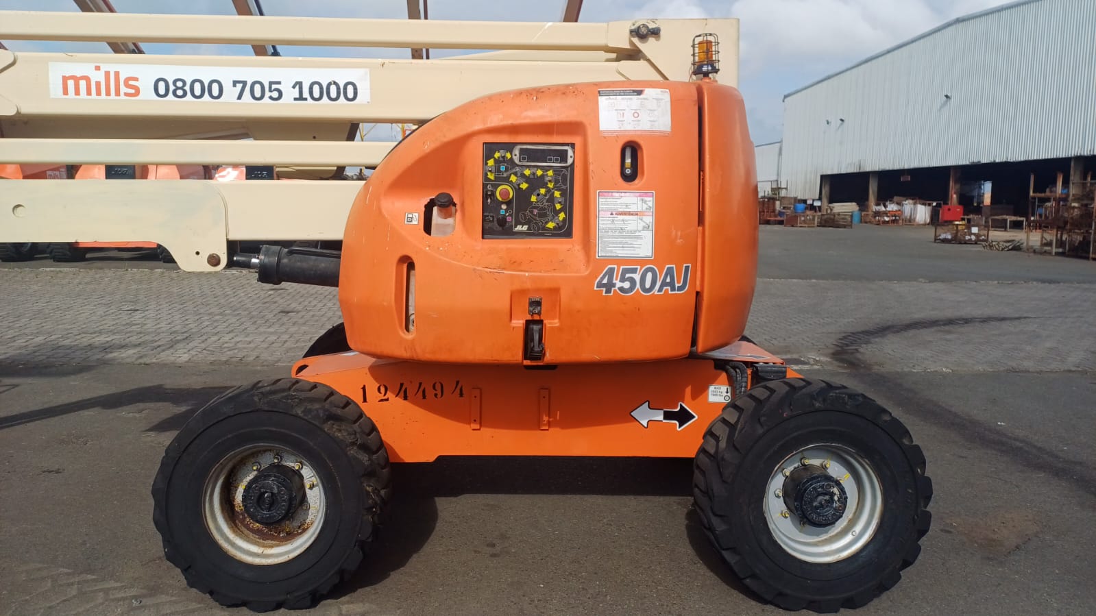 Plataforma Elevatória Articulada Diesel 450AJ-SII