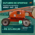 Plataforma Elevatória Articulada Diesel 600AJ