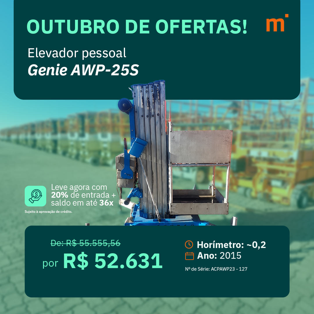 Elevador pessoal AWP-25S