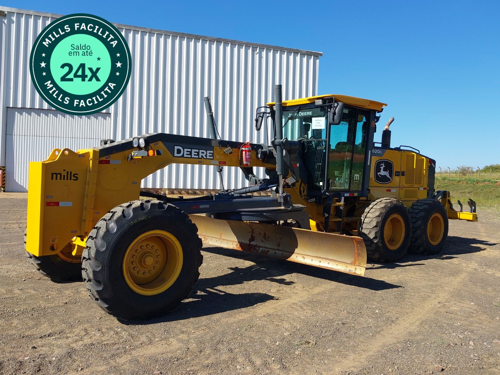 Motoniveladora John Deere 620G
