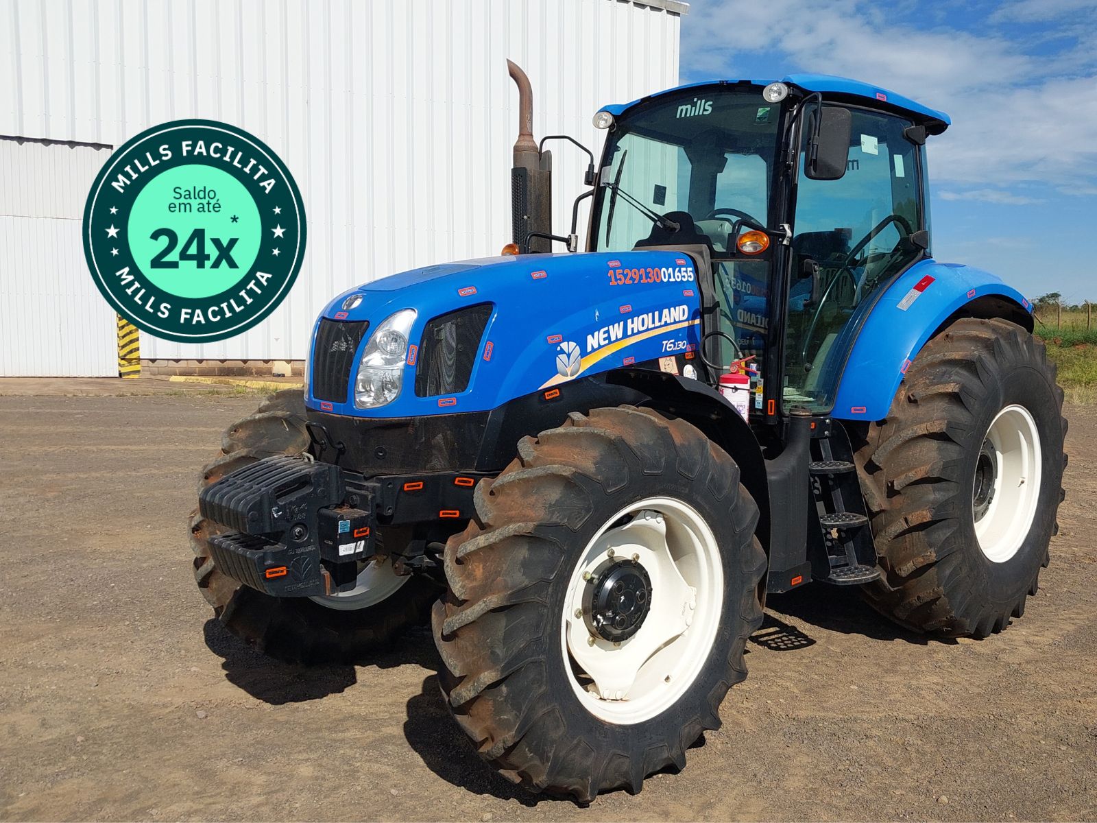 Trator Agrícola New Holland T6.130