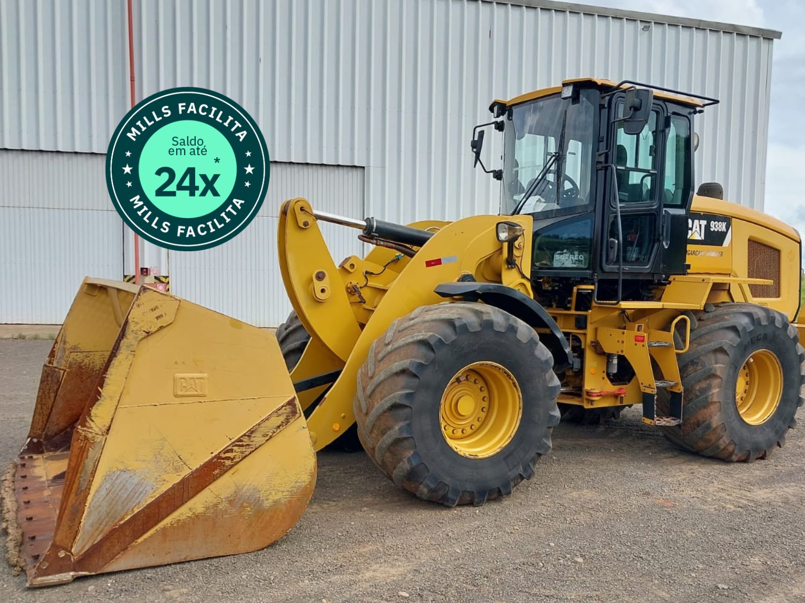 Pá Carregadeira Caterpillar 938K SugarCane