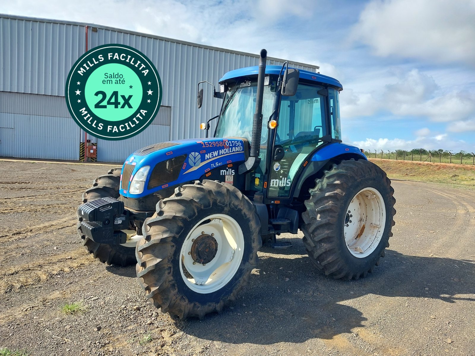 Trator Agrícola New Holland TL5.80
