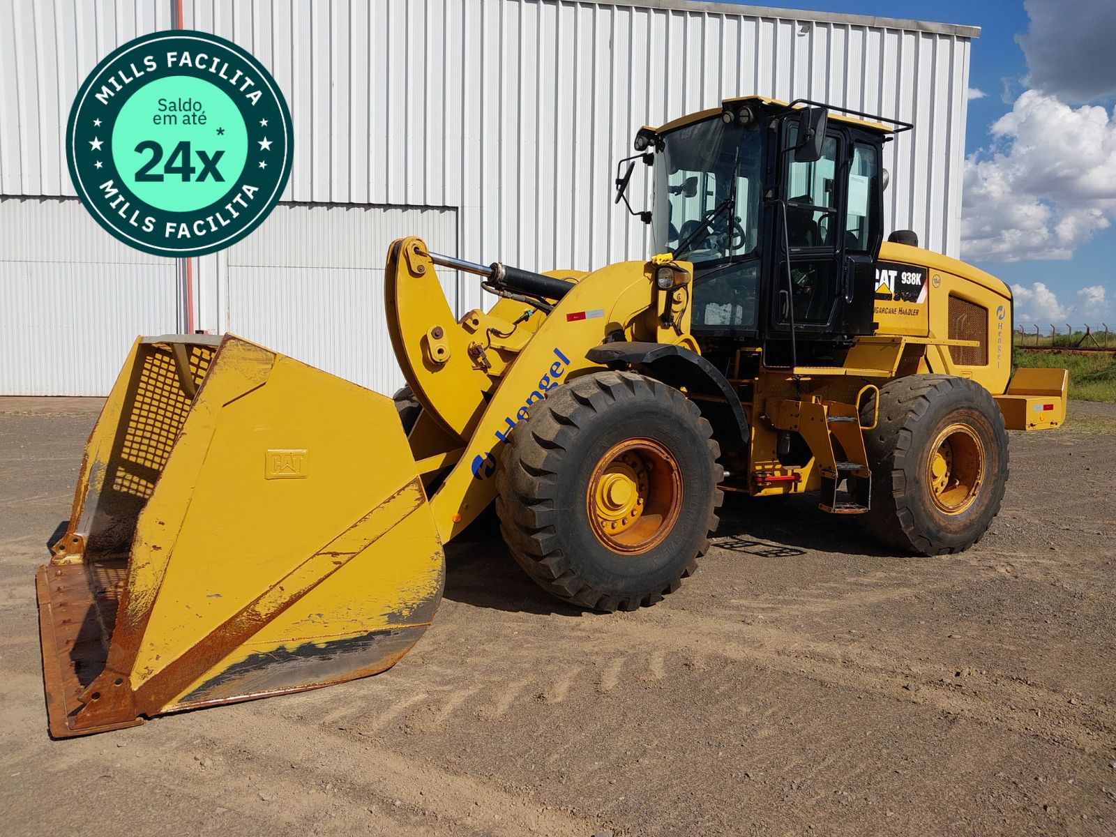 Pá Carregadeira Caterpillar 938K SugarCane