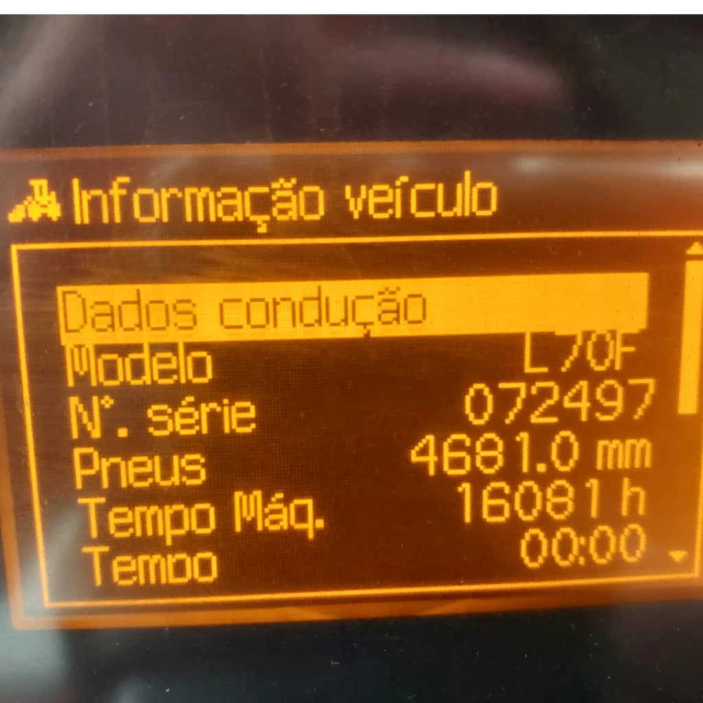 Pá Carregadeira Volvo L70F