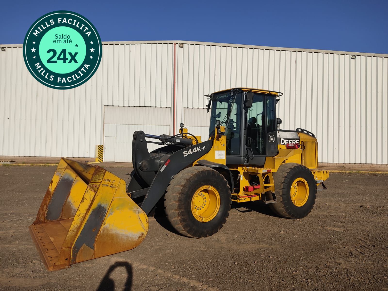 Pá Carregadeira John Deere 544K
