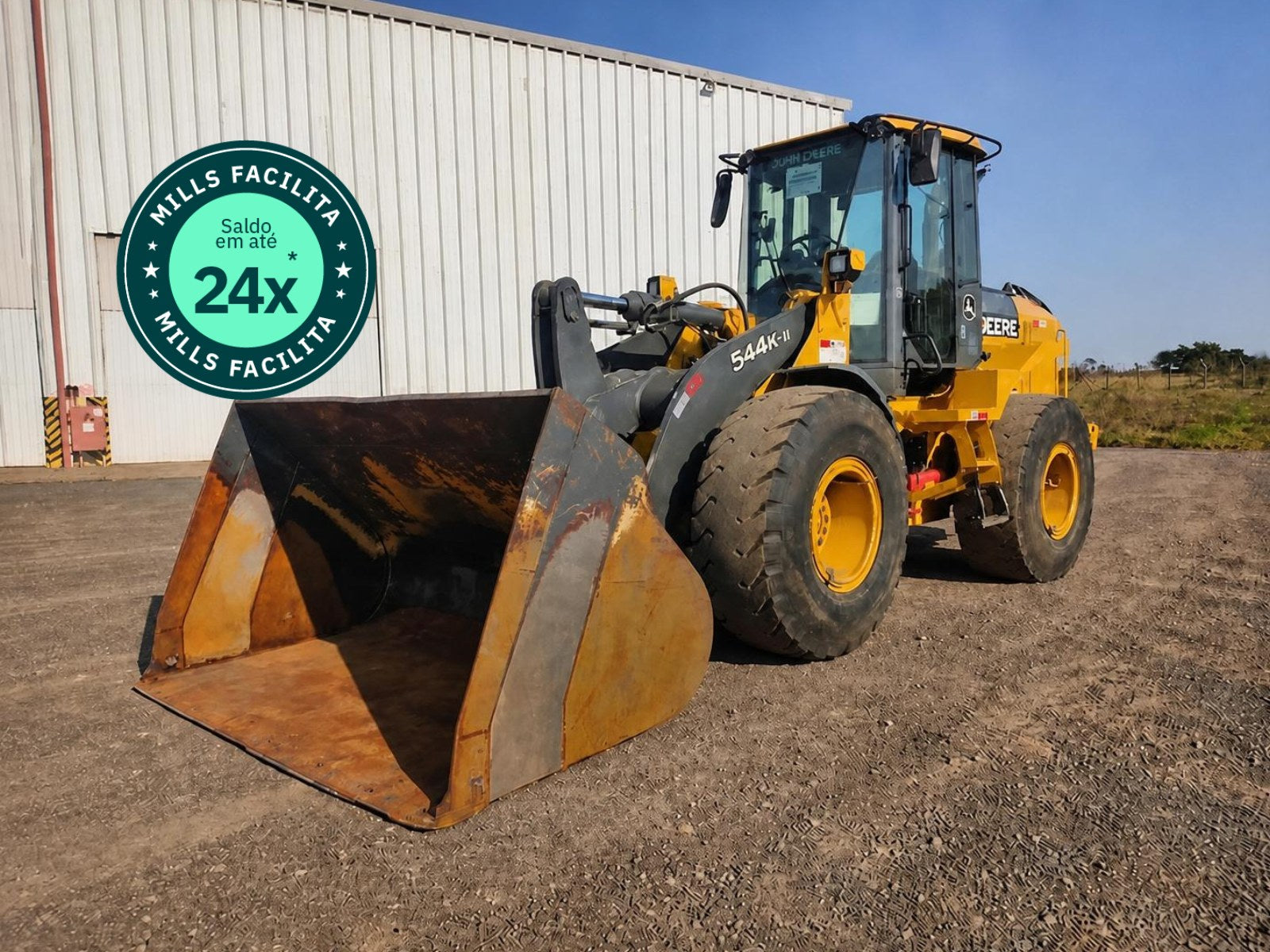 Pá Carregadeira John Deere 544K