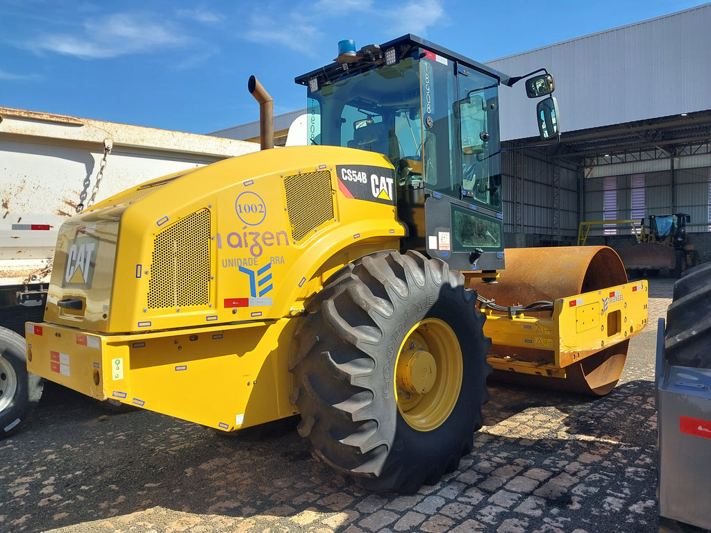 Rolo Compactador Liso Caterpillar CS54B