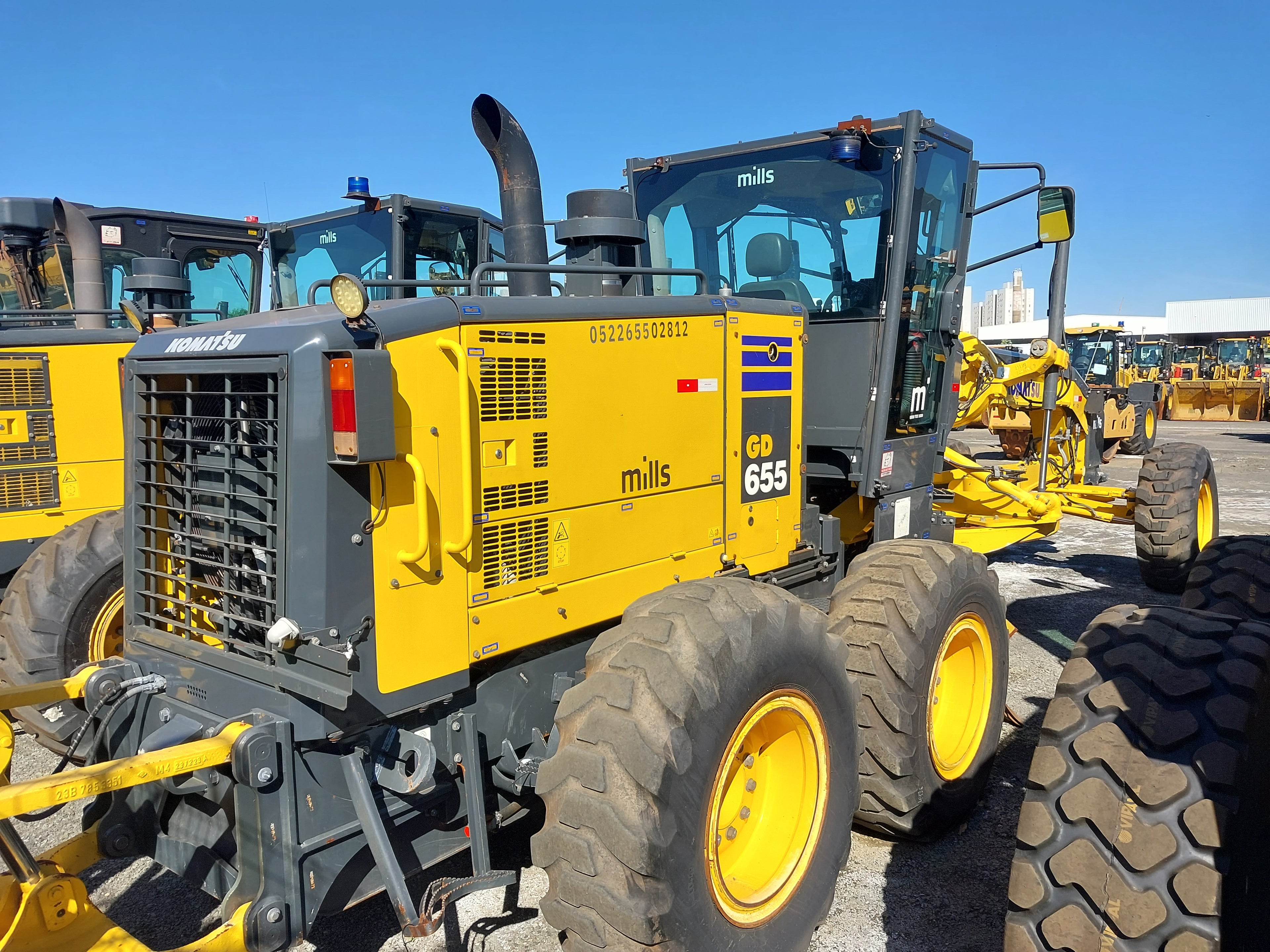Motoniveladora Komatsu GD655-5