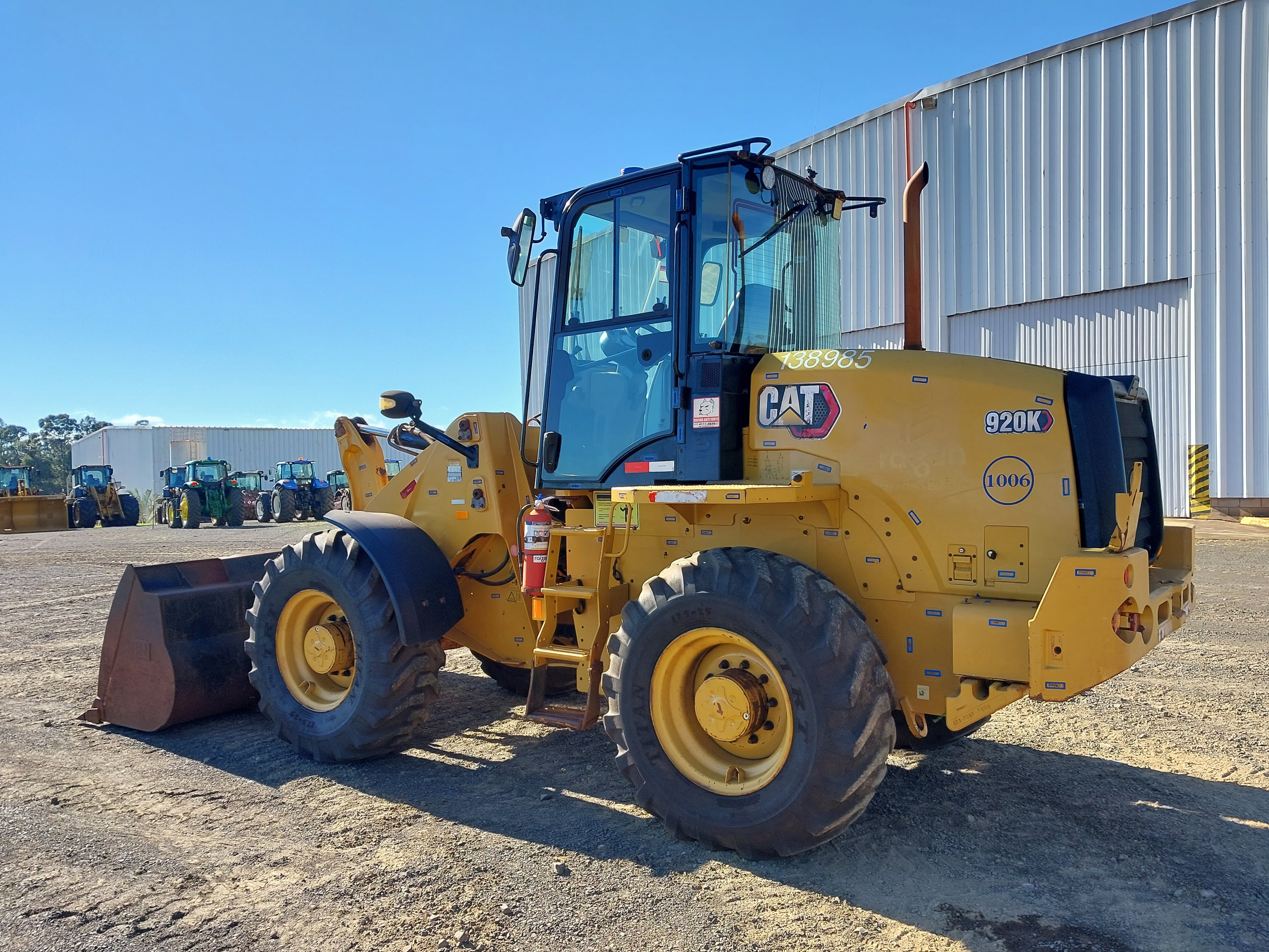 Pá Carregadeira Caterpillar 920K