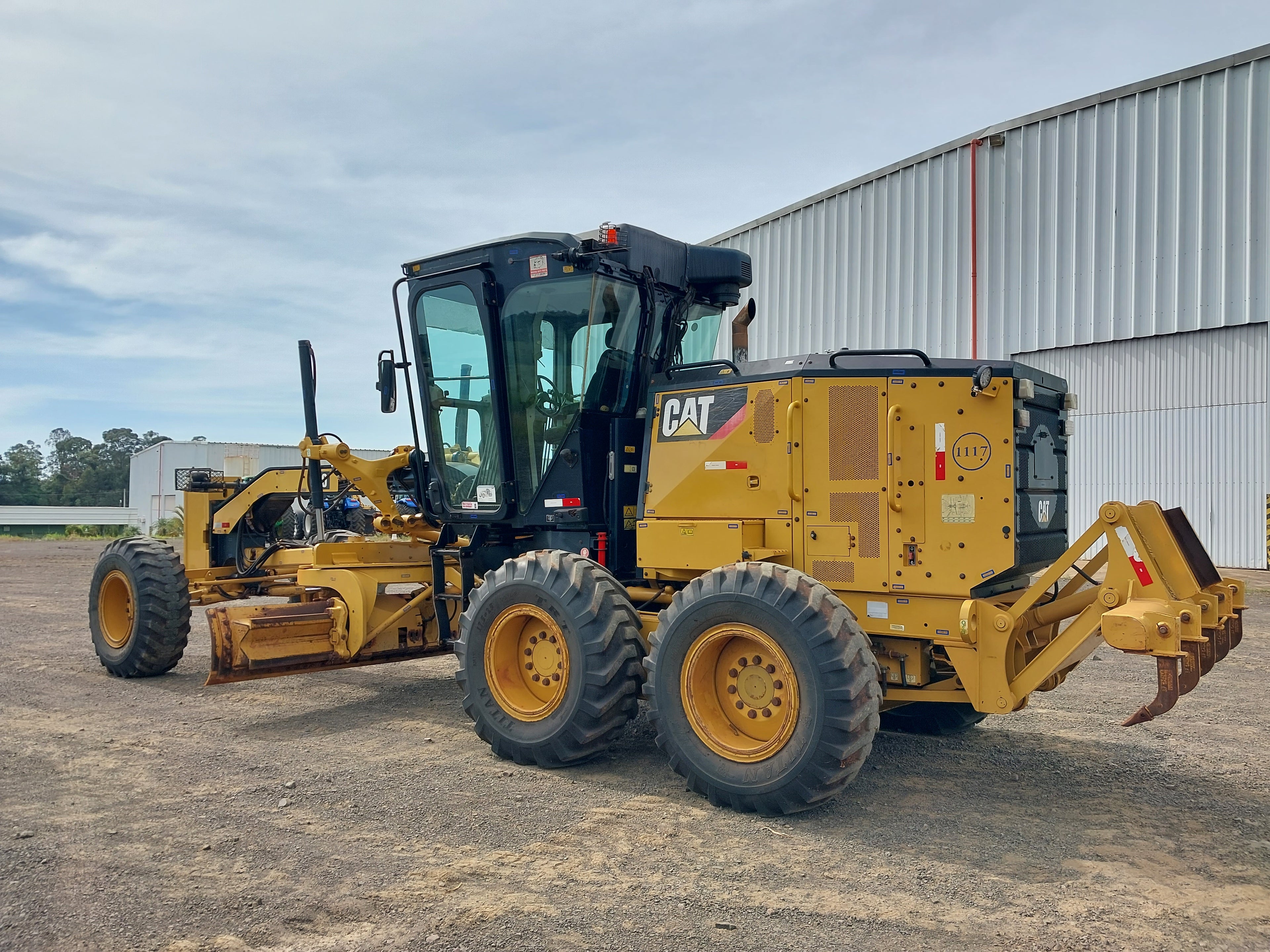 Motoniveladora Caterpillar 120