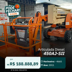 Plataforma Elevatória Articulada Diesel 450AJ-SII