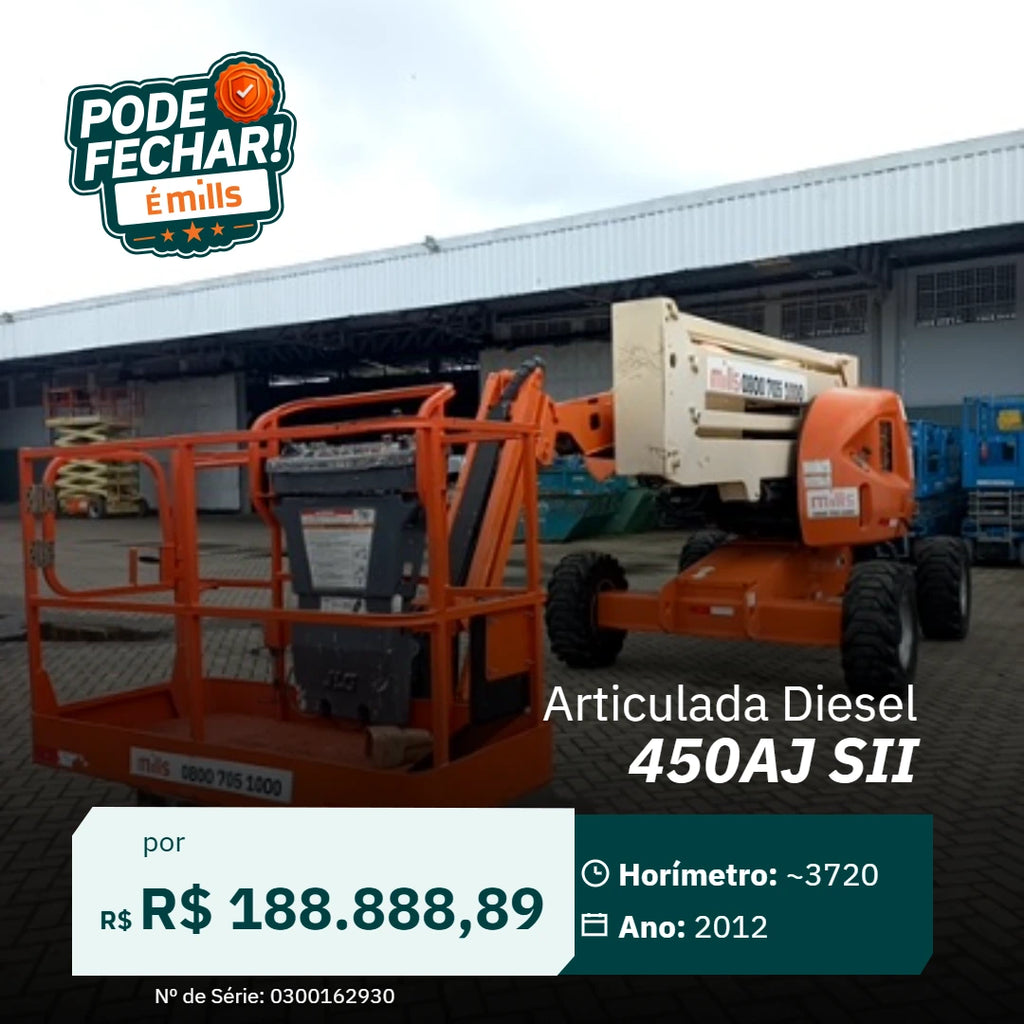 Plataforma Elevatória Articulada Diesel 450AJ SII