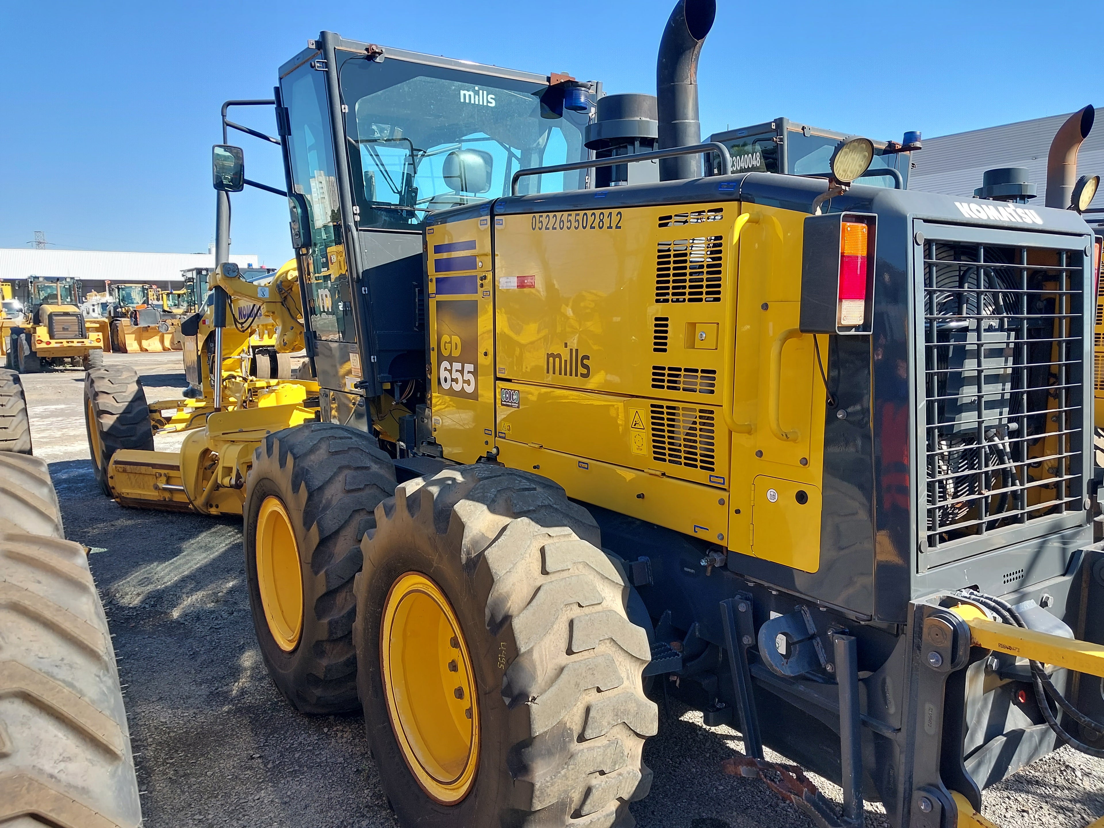 Motoniveladora Komatsu GD655-5
