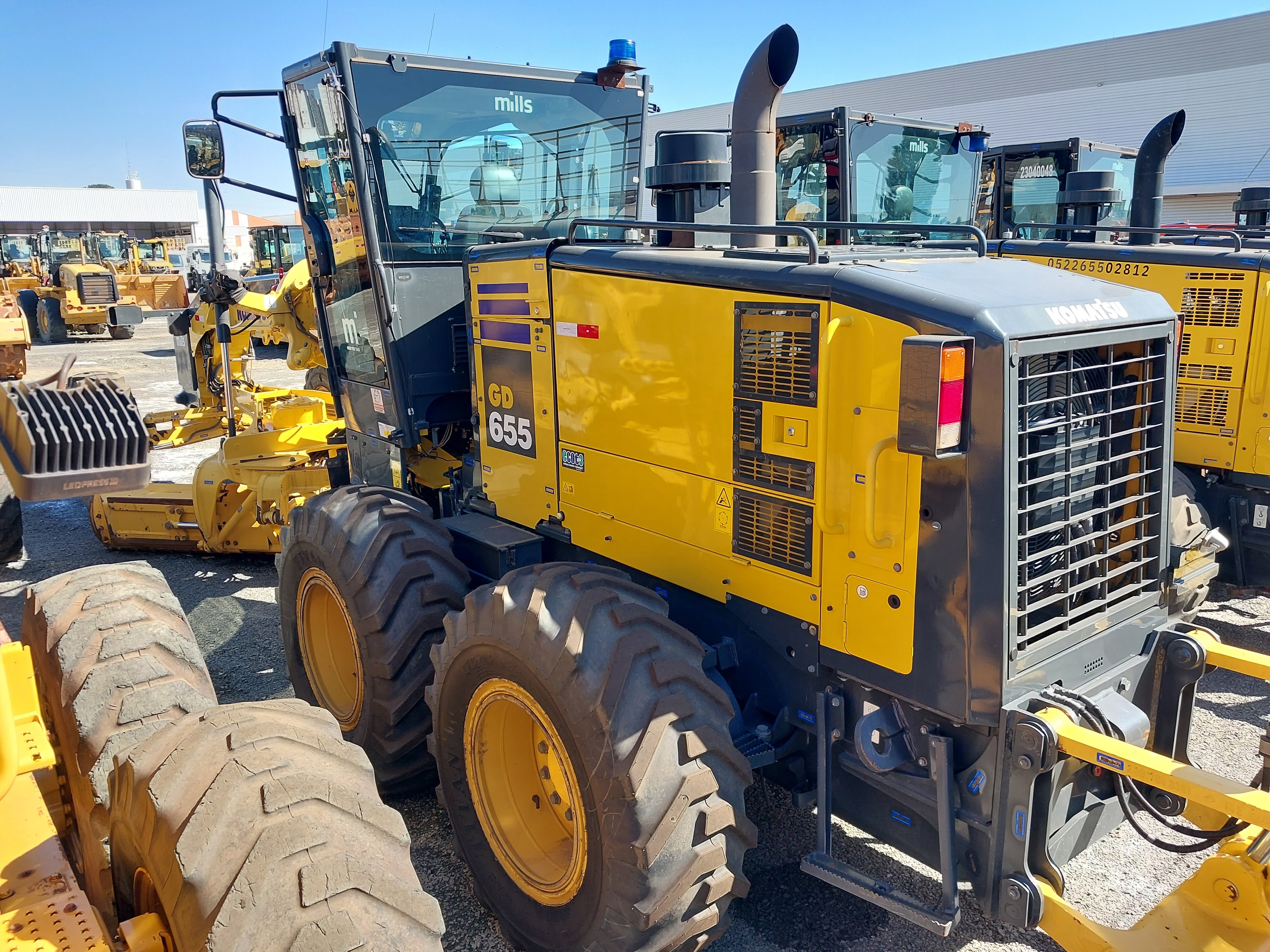 Motoniveladora Komatsu GD655-5