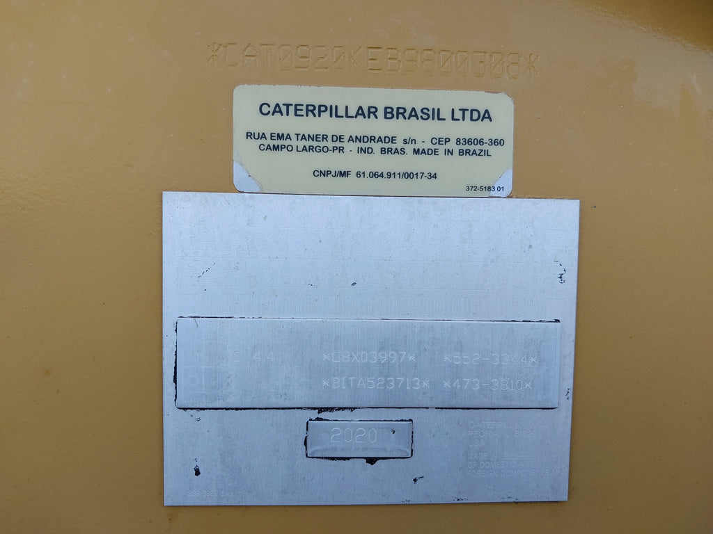 Pá Carregadeira Caterpillar 920K