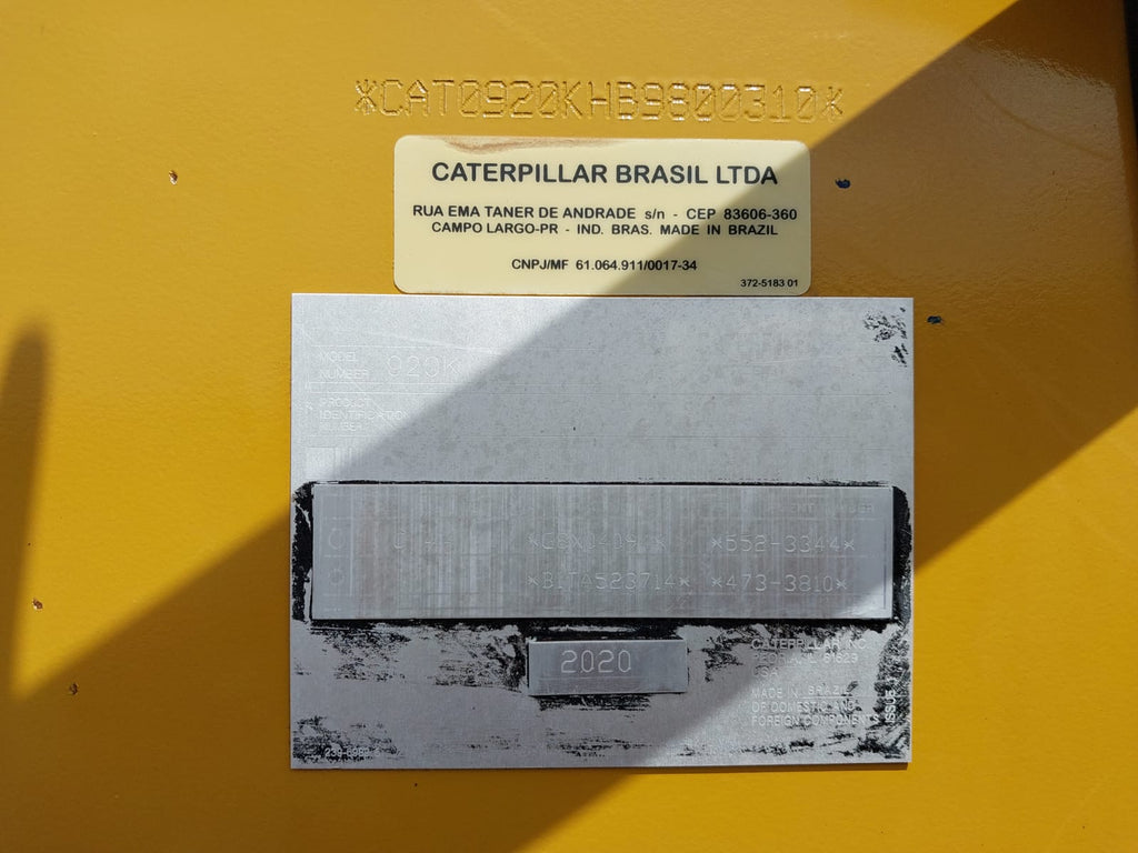 Pá Carregadeira Caterpillar 920K