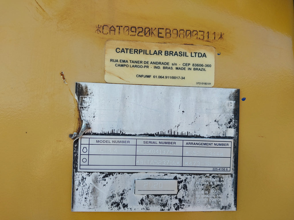 Pá Carregadeira Caterpillar 920K