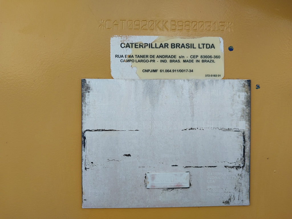 Pá Carregadeira Caterpillar 920K