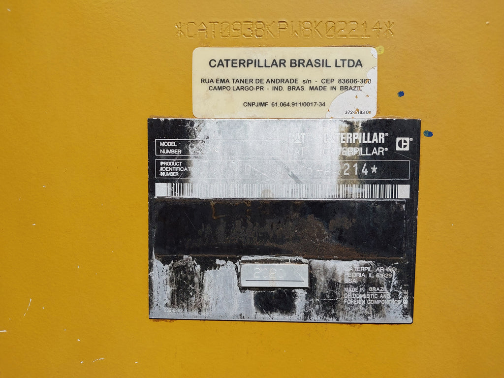 Pá Carregadeira Caterpillar 938K SugarCane