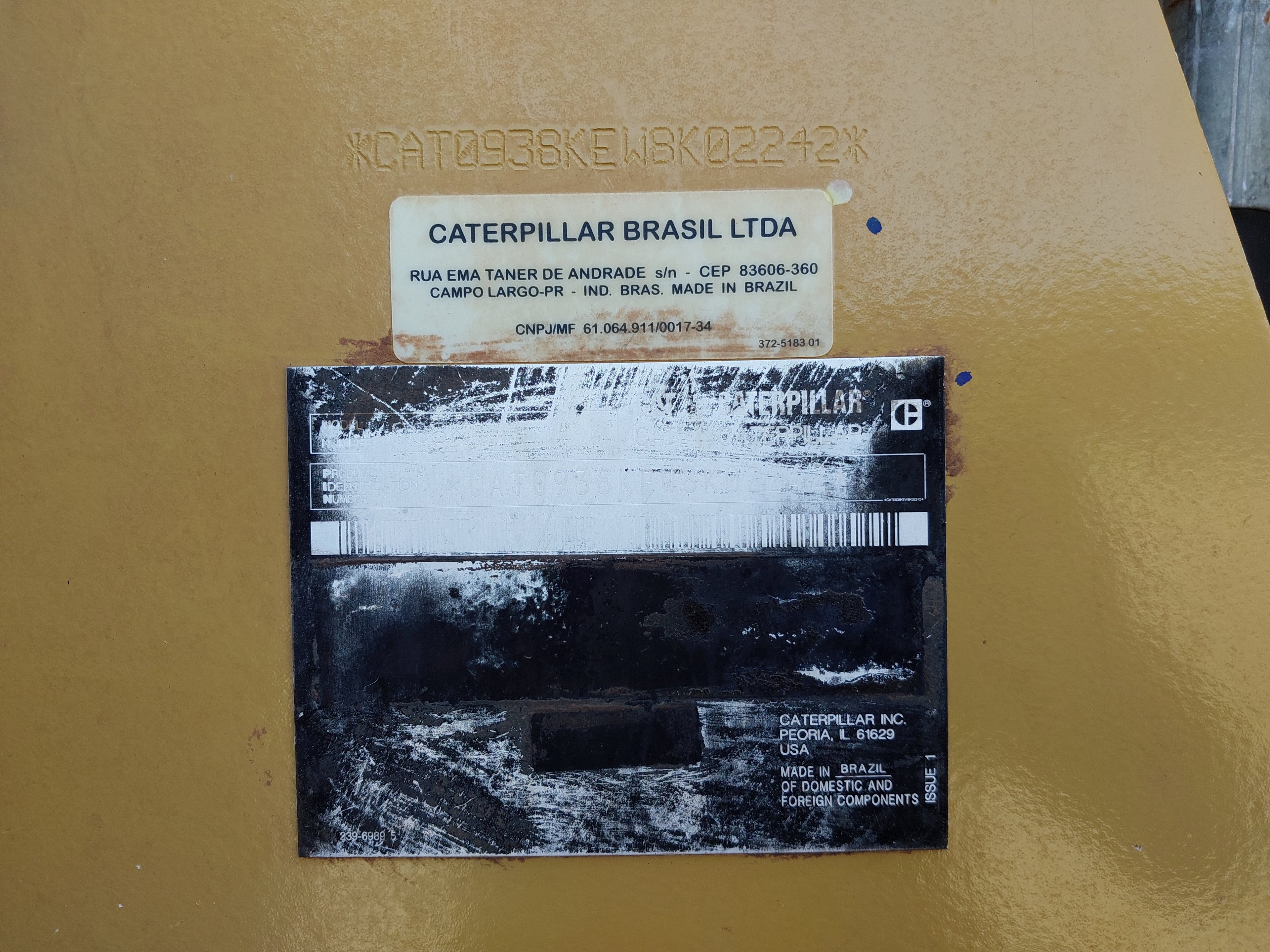 Pá Carregadeira Caterpillar 938K SugarCane