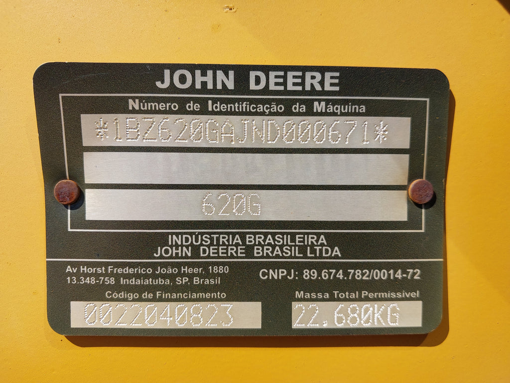 Motoniveladora John Deere 620G