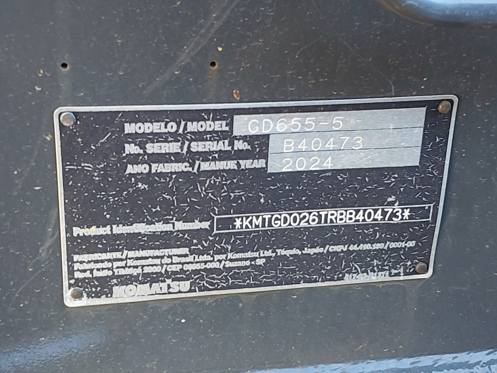 Motoniveladora Komatsu GD655-5