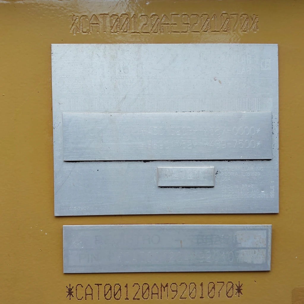 Motoniveladora Caterpillar 120