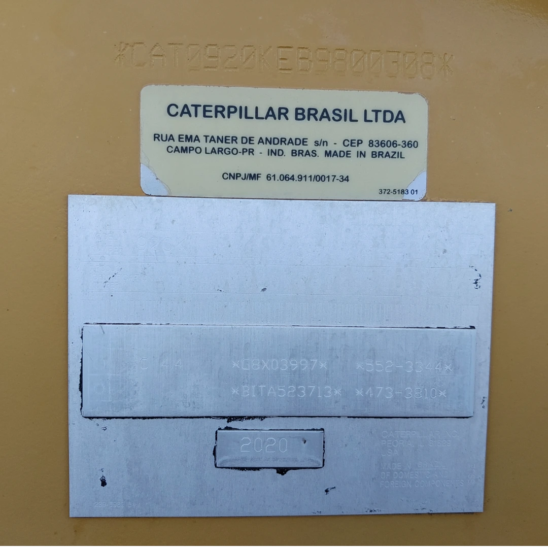Pá Carregadeira Caterpillar 920K
