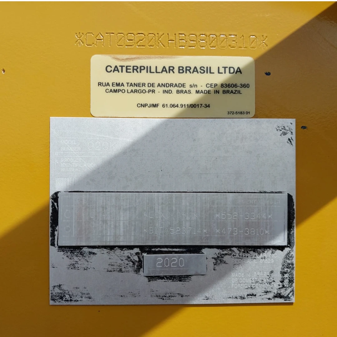 Pá Carregadeira Caterpillar 920K